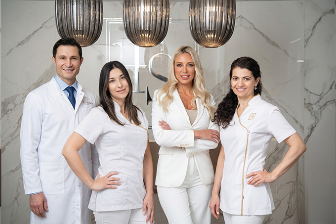 FineSkin Team im Schönheitsinstitut